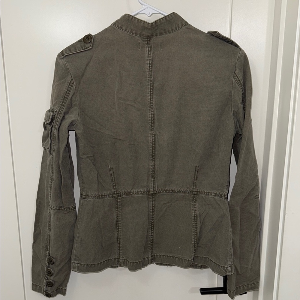 Vintage American Rag Military Style
Jacket Army Green Women's Sz S 100%
Cotton - Picture 9 of 12